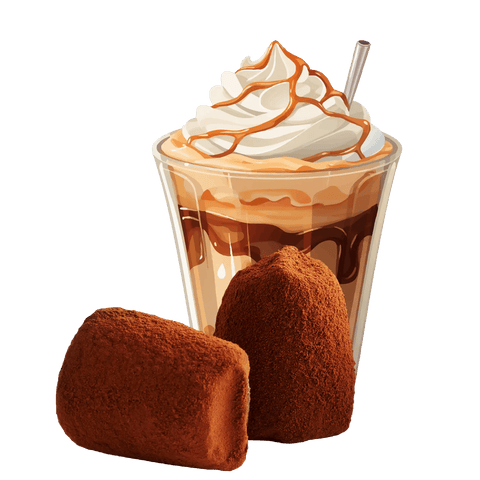 Caramel Macchiato Chocolate Truffles - Bulk - WOW Chocolao!