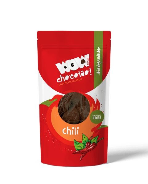 Chili - 200g Biodegradable bag - WOW Chocolao!