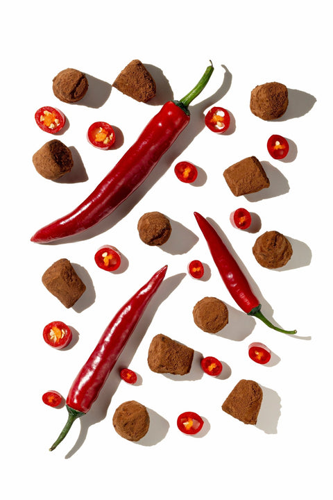 Chili Chocolate Truffles - Bulk - WOW Chocolao!