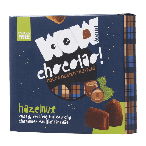 Hazelnut Chocolate Truffles XL Box 250g | Roasted Hazelnut Chocolate - WOW Chocolao!