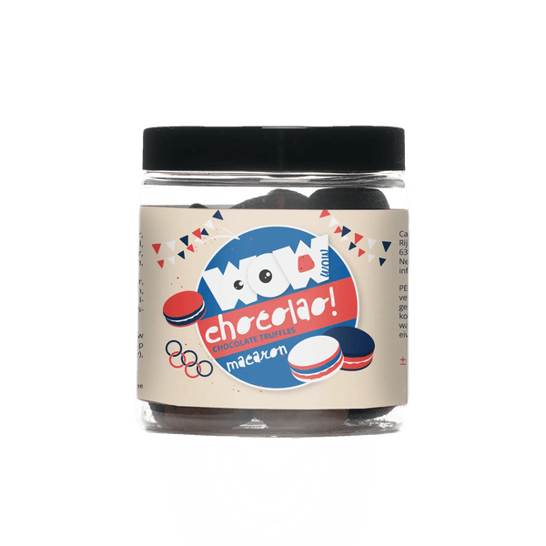 Tartufi di cioccolato Macaron - Olimpiadi 2024 - Vasetto regalo 130 g