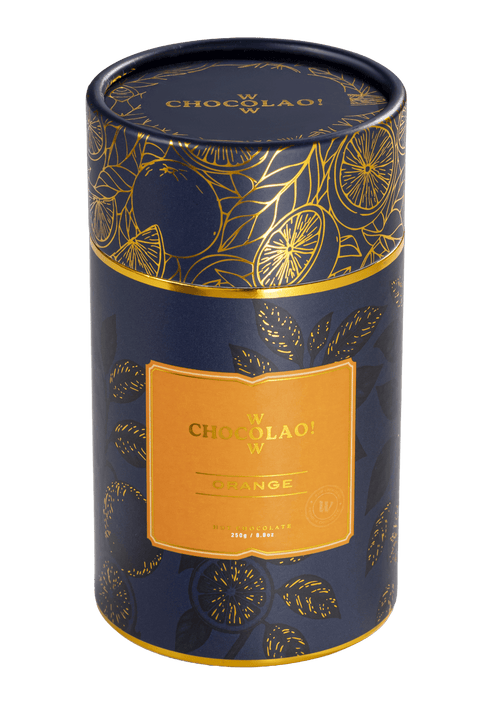 Orange - Hot Chocolate Mixture - 250g - WOW Chocolao!