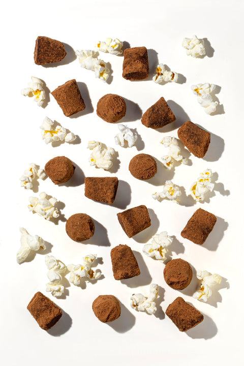 Popcorn Chocolate Truffles - bulk - WOW Chocolao!