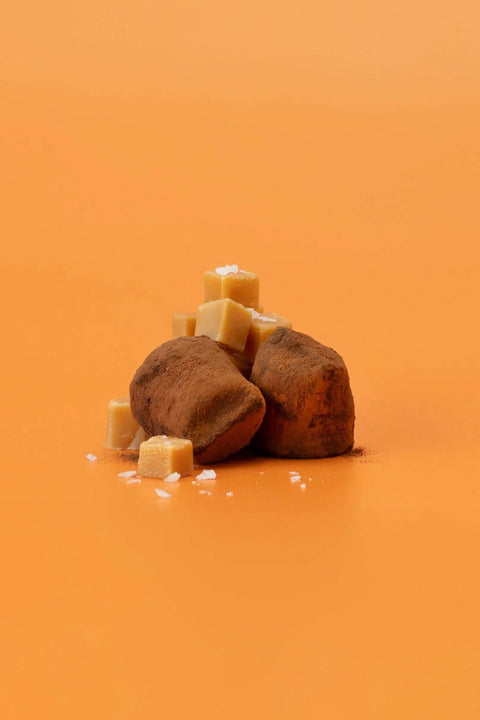 Salted Caramel Chocolate Truffles XL Box 250g | Sweet Salty Chocolate - WOW Chocolao!
